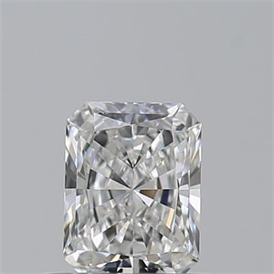 Picture of Natural Diamond 0.50 Carats, Radiant with  Cut, E Color, VS1 Clarity and Certified by GIA