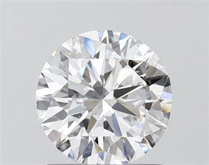 Picture of Lab Grown Diamond 1.21 Carats, Round with Excellent Cut, D Color, VVS2 Clarity and Certified by IGI