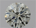 Diamante Natural 0.42 quilates, Redondo , Color I, claridad VVS1 y certificado GIA