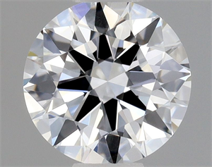 Foto Diamante Natural 0.40 quilates, Redondo , Color D, claridad VVS1 y certificado GIA de