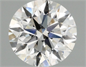 Lab Grown Diamond 1.00 Carats, Round with Excellent Cut, E Color, VS1 Clarity and Certified by IGI