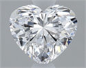 Natural Diamond 0.41 Carats, Heart with  Cut, D Color, VS1 Clarity and Certified by GIA