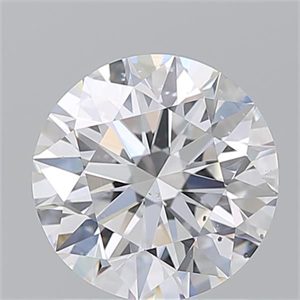 Foto Diamante Natural 1.50 quilates, Redondo , Color D, claridad SI2 y certificado GIA de