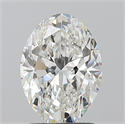 Diamante Natural 1.70 quilates, Ovalado , Color G, claridad VS1 y certificado GIA