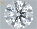 Lab Grown Diamond 0.97 Carats, Round with Ideal Cut, F Color, VVS2 Clarity and Certified by IGI