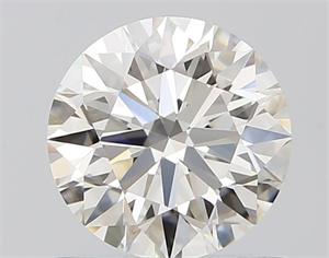Picture of Natural Diamond 0.82 Carats, Round with Excellent Cut, I Color, VVS2 Clarity and Certified by IGI