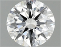 Lab Grown Diamond 1.42 Carats, Round with Ideal Cut, D Color, VS1 Clarity and Certified by IGI