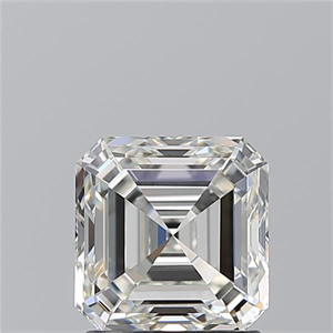 Picture of Natural Diamond 1.50 Carats, Asscher with  Cut, I Color, VS2 Clarity and Certified by GIA