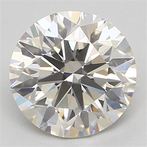 Picture of Natural Diamond 0.83 Carats, Round with Excellent Cut, J Color, SI1 Clarity and Certified by GIA