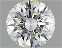 Lab Grown Diamond 1.19 Carats, Round with Ideal Cut, E Color, VVS2 Clarity and Certified by IGI
