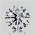 Natural Diamond 1.50 Carats, Round with Very Good Cut, F Color, VS1 Clarity and Certified by GIA