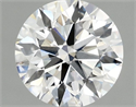 Del inventario de diamantes de laboratorio, 1.54 quilates, Redondo , Color E, claridad VS1 y certificado IGI