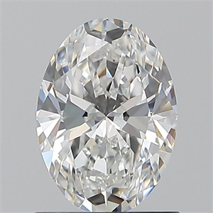 Picture of Natural Diamond 1.01 Carats, Oval with  Cut, E Color, VS1 Clarity and Certified by GIA
