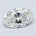 Natural Diamond 1.21 Carats, Oval with  Cut, G Color, VS1 Clarity and Certified by GIA