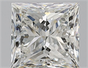 Natural Diamond 1.60 Carats, Princess with  Cut, H Color, VVS2 Clarity and Certified by GIA