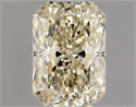 Diamante Natural 0.90 quilates, Radiante , Color N, claridad SI2 y certificado GIA
