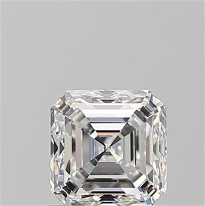 Picture of Natural Diamond 1.02 Carats, Asscher with  Cut, G Color, VS2 Clarity and Certified by GIA