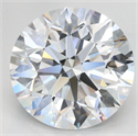 Lab Grown Diamond 5.02 Carats, Round with Excellent Cut, E Color, VVS2 Clarity and Certified by IGI