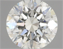 Diamante Natural 0.71 quilates, Redondo , Color J, claridad SI2 y certificado GIA