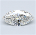 Natural Diamond 4.67 Carats, Marquise with  Cut, I Color, VVS1 Clarity and Certified by GIA