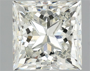 Foto Diamante Natural 1.70 quilates, Princesa , Color L, claridad VS1 y certificado GIA de