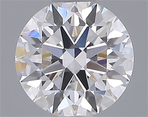 Picture of Lab Grown Diamond 1.03 Carats, Round with Ideal Cut, D Color, VVS2 Clarity and Certified by IGI