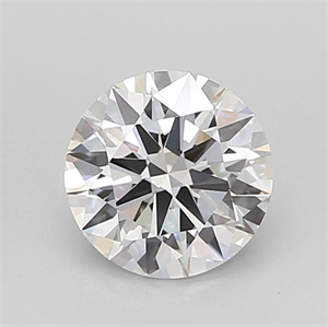 Picture of Lab Grown Diamond 1.50 Carats, Round with Ideal Cut, D Color, VVS2 Clarity and Certified by IGI