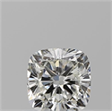 Diamante Natural 0.70 quilates, Del cojín , Color I, claridad VVS2 y certificado GIA