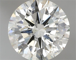 Picture of Natural Diamond 1.02 Carats, Round with Excellent Cut, J Color, I1 Clarity and Certified by GIA