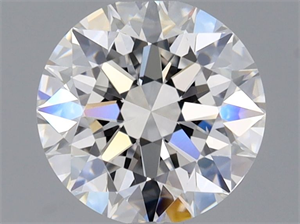 Picture of Natural Diamond 0.80 Carats, Round with Excellent Cut, E Color, VS1 Clarity and Certified by GIA