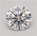 Del inventario de diamantes de laboratorio, 1.26 quilates, Redondo , Color E, claridad VVS2 y certificado IGI