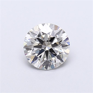Picture of Lab Grown Diamond 1.10 Carats, Round with Ideal Cut, H Color, VVS2 Clarity and Certified by IGI