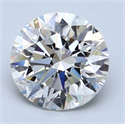 Diamante Natural 2.27 quilates, Redondo , Color F, claridad IF y certificado IGI