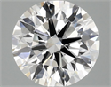 Del inventario de diamantes de laboratorio, 2.41 quilates, Redondo , Color E, claridad VS1 y certificado IGI