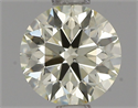 Diamante Natural 0.72 quilates, Redondo , Color N, claridad VS2 y certificado IGI