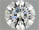 Diamante Natural 0.54 quilates, Redondo , Color G, claridad VVS2 y certificado GIA