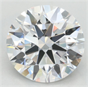 Lab Grown Diamond 3.13 Carats, Round with Excellent Cut, D Color, VVS1 Clarity and Certified by GIA