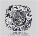 Natural Diamond 0.60 Carats, Cushion with  Cut, D Color, SI1 Clarity and Certified by GIA
