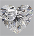 Natural Diamond 5.01 Carats, Heart with  Cut, D Color, VS1 Clarity and Certified by GIA