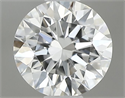 Diamante Natural 0.42 quilates, Redondo , Color E, claridad IF y certificado GIA
