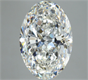 Natural Diamond 5.50 Carats, Oval with  Cut, G Color, VVS2 Clarity and Certified by GIA