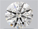 Diamante Natural 0.54 quilates, Redondo , Color H, claridad VVS2 y certificado GIA