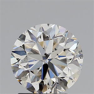 Foto Diamante Natural 2.01 quilates, Redondo , Color H, claridad SI2 y certificado IGI de