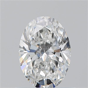 Picture of Natural Diamond 0.70 Carats, Oval with  Cut, F Color, VS2 Clarity and Certified by GIA
