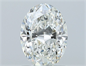 Natural Diamond 0.90 Carats, Oval with  Cut, G Color, VS1 Clarity and Certified by GIA