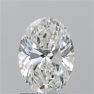 Picture of Natural Diamond 1.40 Carats, Oval with  Cut, G Color, VS2 Clarity and Certified by GIA