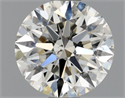 Natural Diamond 0.81 Carats, Round with Excellent Cut, I Color, SI2 Clarity and Certified by GIA