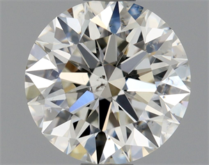 Picture of Natural Diamond 0.81 Carats, Round with Excellent Cut, I Color, SI2 Clarity and Certified by GIA