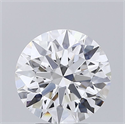 Lab Grown Diamond 3.31 Carats, Round with Ideal Cut, F Color, VS1 Clarity and Certified by IGI
