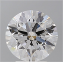 Lab Grown Diamond 3.56 Carats, Round with Ideal Cut, E Color, VS1 Clarity and Certified by IGI